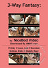 3-Way Fantasy: Frisky Cream And Chocolate Kittens Ride A Daddy Bear