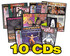 DVD : CD - CD - Private 10 Pack