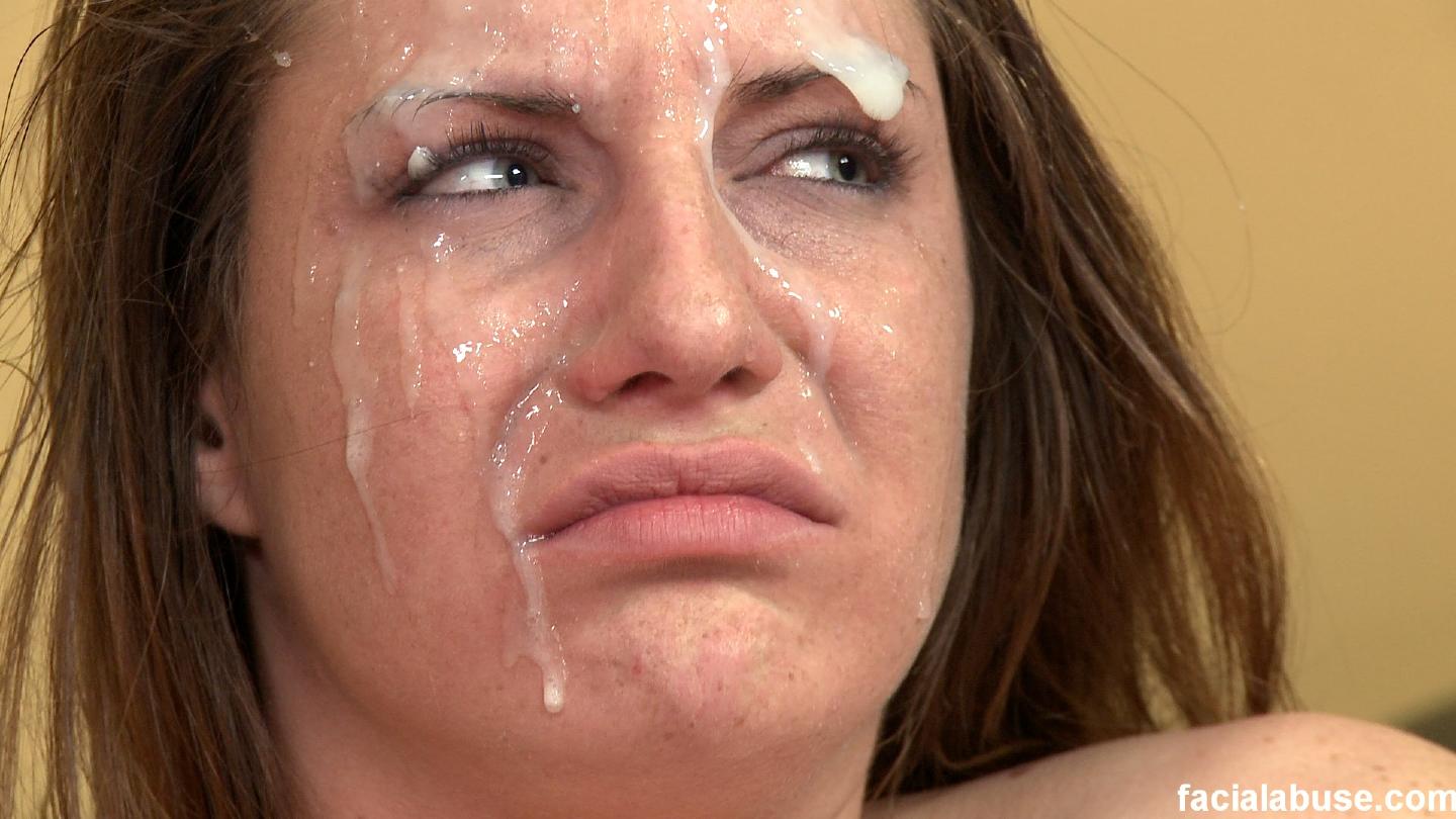 Cries when cum on face