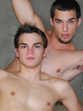 College dudes living in one room and spending time in gay entertainments