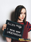 There are a few screencaps from sexy scenes with young brown haired celebrity Ellen Page