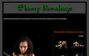 ebony-bondage