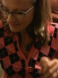 Shaved headed man and two horny MILF enjoys hot threesome orgy at home