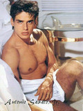Sexy hot bodied man Antonio Sabato poses nude for your viewing pleasure