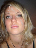 Amateur chicks show their assets, play with dicks and pose with cum on their faces