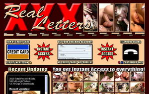 real-xxx-letters