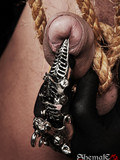 masked-slave-man-gets-his-cock-tortured-and-his-butthole-fucked-by-rude-mistress