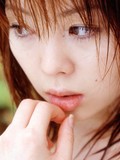 Young japanese girl with beautiful tits poses totally nude in the open air